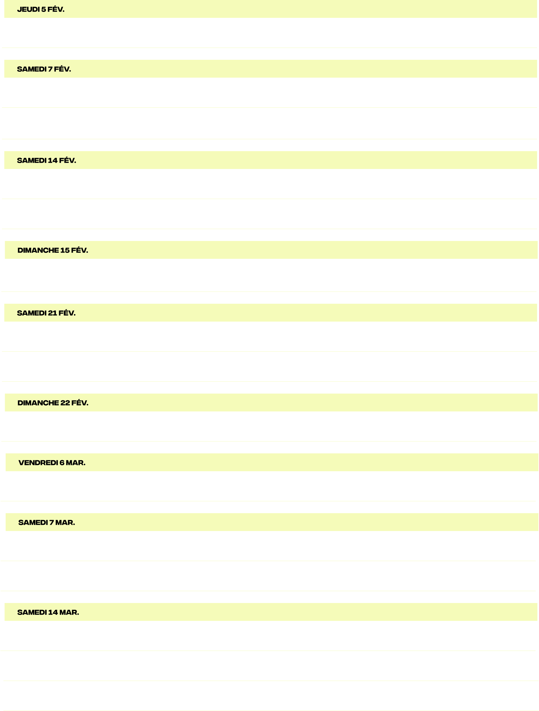 calendar